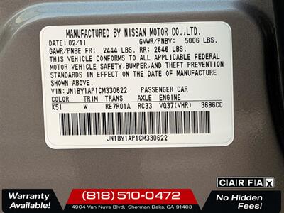 2012 INFINITI M37 - Photo 33 - Sherman Oaks, CA 91403-1701