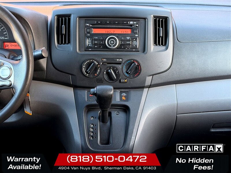 2017 Nissan NV200 S   - Photo 12 - Sherman Oaks, CA 91403-1701