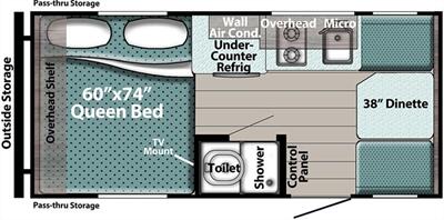 2025 Gulf Stream Trail Boss 170RQ   - Photo 12 - Puyallup, WA 98373