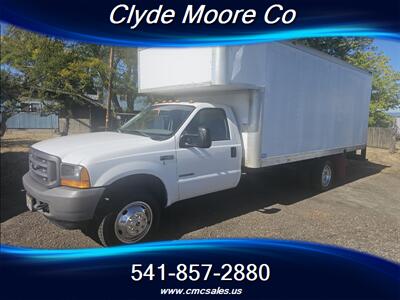 2001 Ford F-450 BOX TRUCK Van