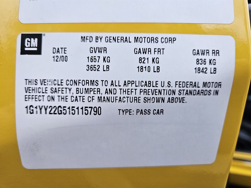 2001 Chevrolet Corvette   - Photo 30 - Hillsboro, OR 97124