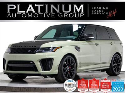 2022 Land Rover Range Rover Sport SVR Carbon Edition,ULTRA RARE 1OF29,AVOCADO PAINT   - Photo 1 - Toronto, ON M3J 2L4