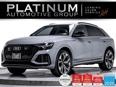 2023 Audi RS Q8 QUATTRO,591HP,DYNAMIC,BLACK OPTIC,CARBON FIBER  