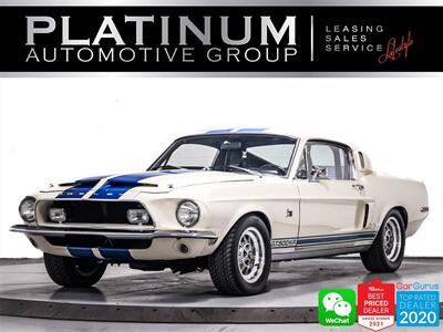 1968 Ford Mustang Shelby GT500KR, COLLECTOR CAR, 428CI V8, MANUAL  