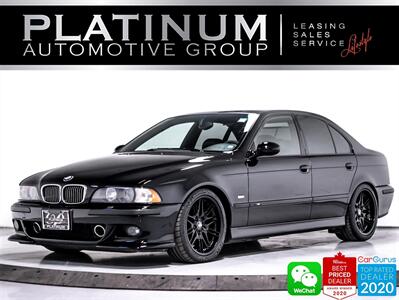 2000 BMW M5 MANUAL, 400HP, V8, NAV, ALCANTARA, NEW COILOVERS   - Photo 1 - Toronto, ON M3J 2L4