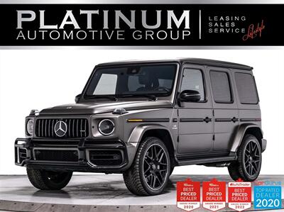 2020 Mercedes-Benz AMG G63, 577HP, V8, NIGHT PKG, NAV, BURMESTER  