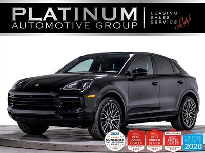 2022 Porsche Cayenne Coupe, Platinum Edition, PREMIUM PKG, NAV, 360 CAM  