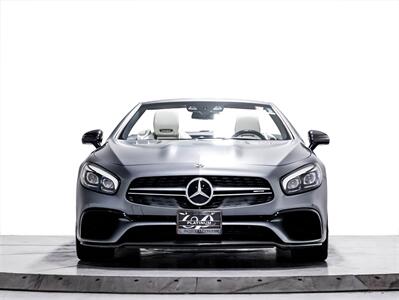 2018 Mercedes-Benz AMG SL63,577HP, V8, PREMIUM PKG, CARBON FIBRE TRIM  