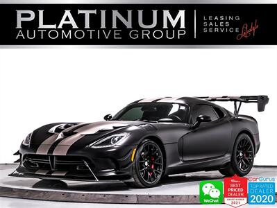 2017 Dodge Viper GTC ACR,EXTREME AERO,1 OF 1,6SPD MANUAL  