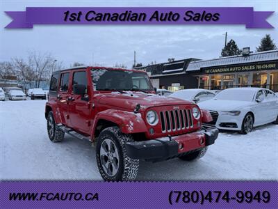 2016 Jeep Wrangler Unlimited Sahara  Low Km's! SUV