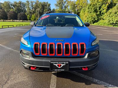 2018 Jeep Cherokee Trailhawk SUV  4X4 , Low Miles ! - Photo 8 - Gladstone, OR 97027