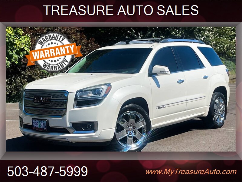 2015 GMC Acadia Denali - Loaded - 3RD Row Seating -  - Warranty 3/3 Included*~Tax Season Special Edition!~ - Photo 1 - Gladstone, OR 97027
