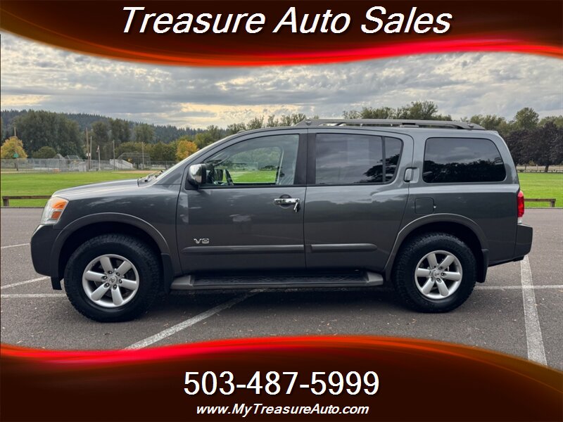 2008 Nissan Armada SE SUV, 4X4 , 3rd Row Seats !  