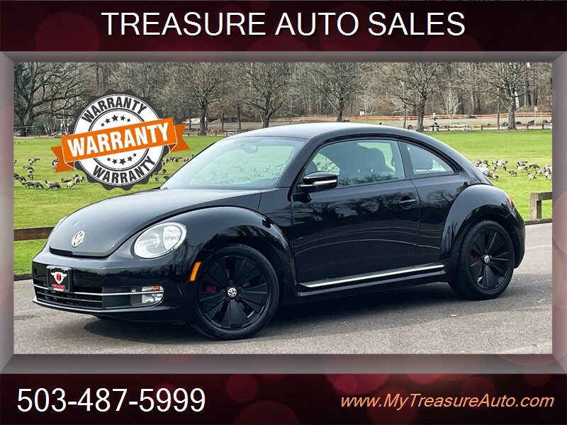 2012 Volkswagen Beetle Black Beetle Turbo PZEV  - Warranty 3/3 Included*~Tax Season Special Edition!~ - Photo 1 - Gladstone, OR 97027