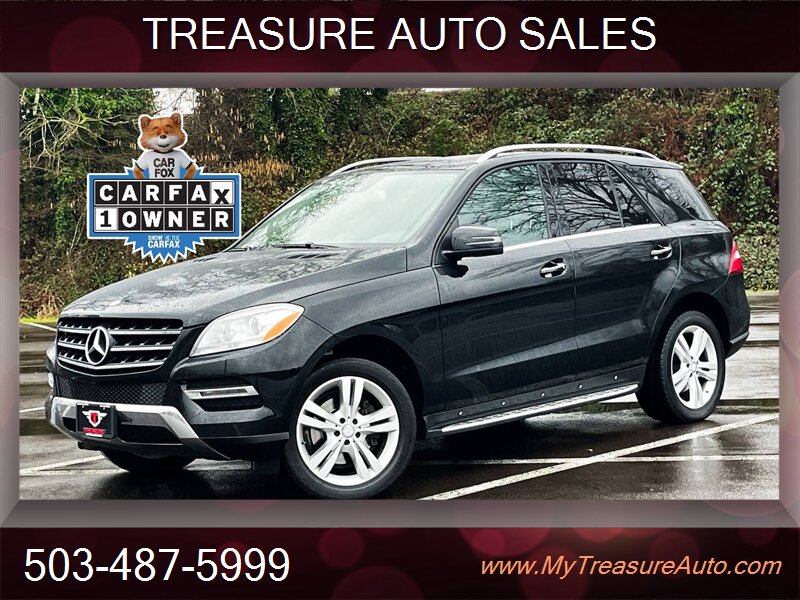2015 Mercedes-Benz ML 350 4MATIC - 1 OWNER ! LOADED !  - Spring Sales Event! - Photo 1 - Gladstone, OR 97027