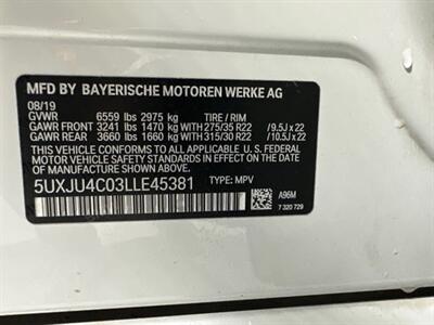 2020 BMW X5 M50i xDrive  $102,025 STICKER,1 OWNER,EVERY OPTION! - Photo 58 - Houston, TX 77057