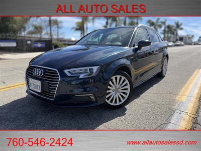 2018 Audi A3 Sportback e-tron 1.4T Premium   - Photo 1 - Escondido, CA 92029