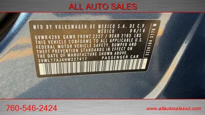 2017 Volkswagen Jetta 1.8T SEL   - Photo 35 - Escondido, CA 92029