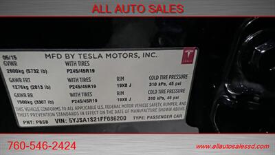 2015 Tesla Model S 70D   - Photo 34 - Escondido, CA 92029