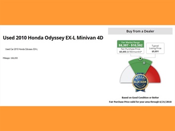 2010 Honda Odyssey EX-L w/DVD w/Navi   - Photo 22 - San Diego, CA 92126