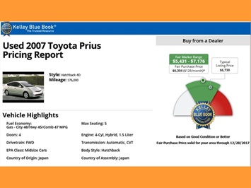 2007 Toyota Prius Pkg 6   - Photo 17 - San Diego, CA 92126
