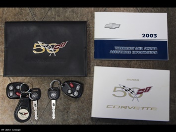 2003 Chevrolet Corvette 50th Anniversary Edition   - Photo 33 - Rancho Cordova, CA 95742