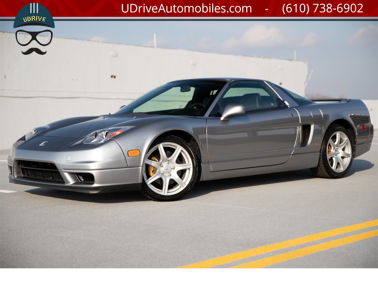 2005 Acura NSX NSX-T 16k Miles 6 Speed Manual Silver over Black   - Photo 1 - West Chester, PA 19382