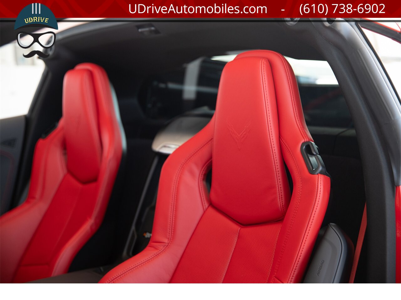 2020 Chevrolet Corvette Stingray 2LT Htd Vent Seats Performance Exhst  Red Calipers Red Seat Belts - Photo 43 - West Chester, PA 19382