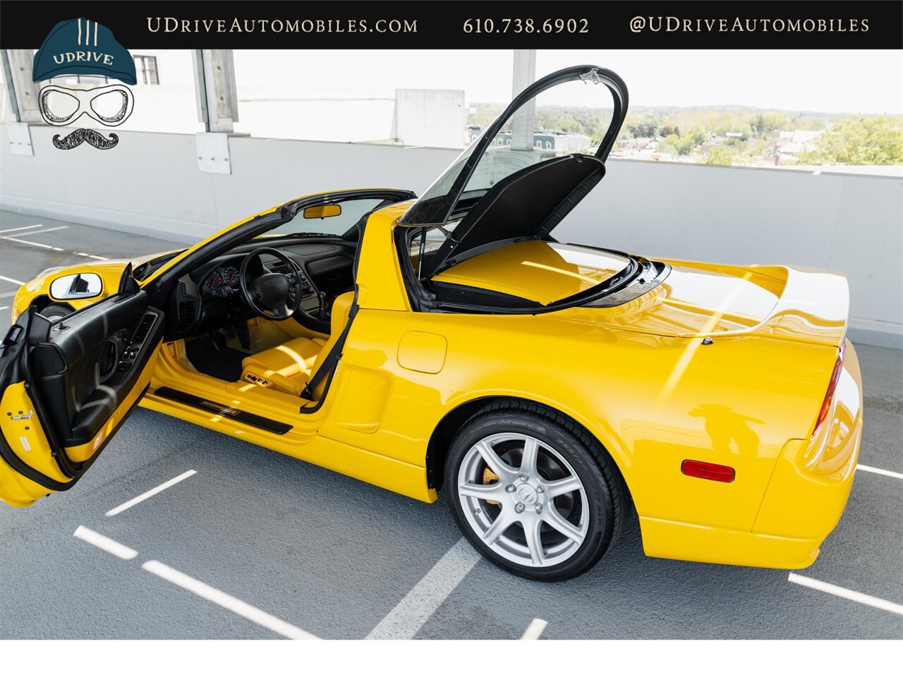 2003 Acura NSX NSX-T  Spa Yellow over Yellow Lthr 1 of 13 Produced - Photo 44 - West Chester, PA 19382