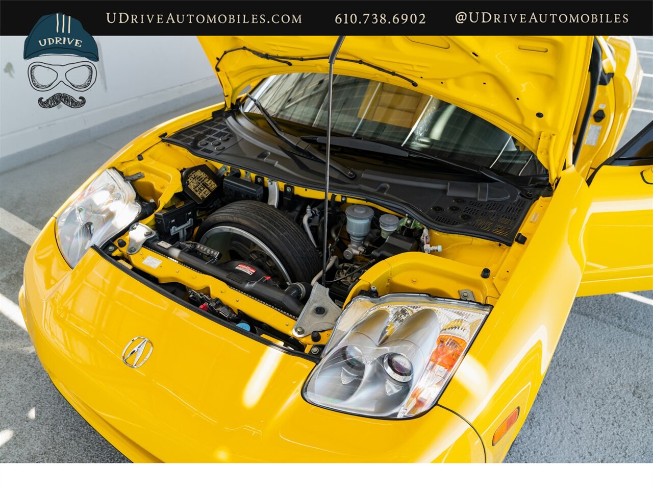 2003 Acura NSX NSX-T  Spa Yellow over Yellow Lthr 1 of 13 Produced - Photo 48 - West Chester, PA 19382