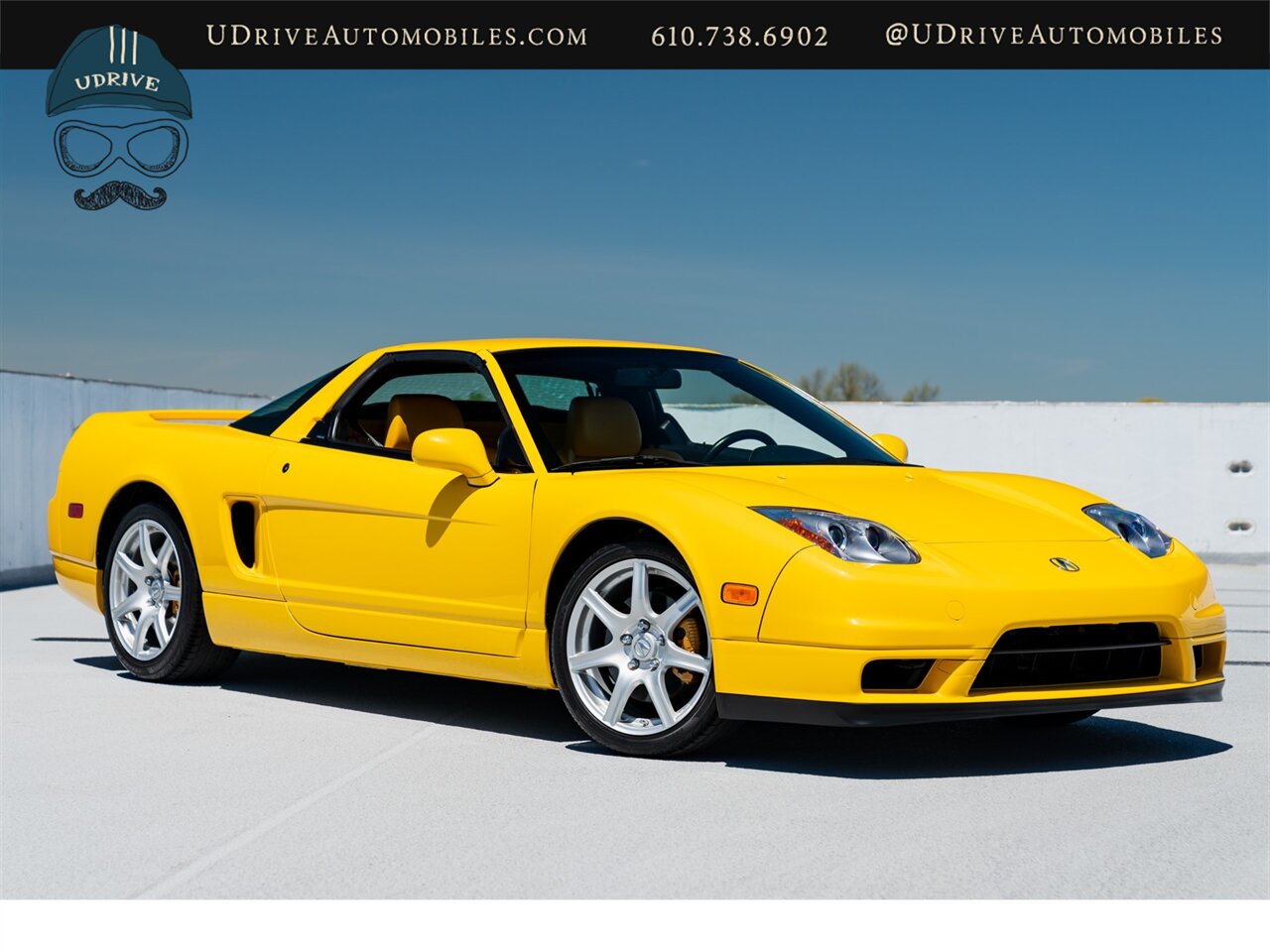 2003 Acura NSX NSX-T  Spa Yellow over Yellow Lthr 1 of 13 Produced - Photo 3 - West Chester, PA 19382