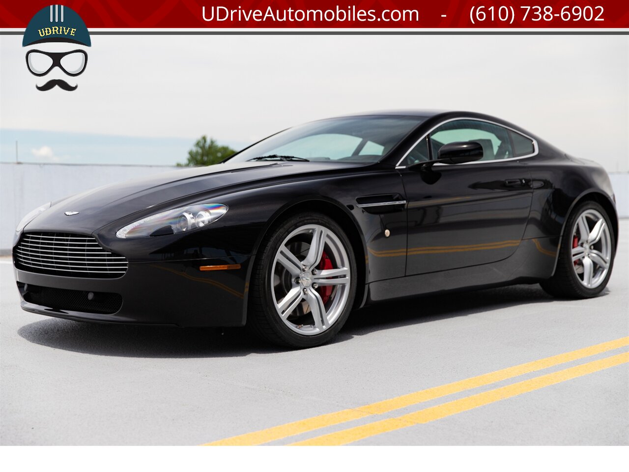2009 Aston Martin Vantage 6 Speed Manual 1 Owner 12k Miles Sprts Pack NAV  $136,470 MSRP Red Calipers - Photo 10 - West Chester, PA 19382