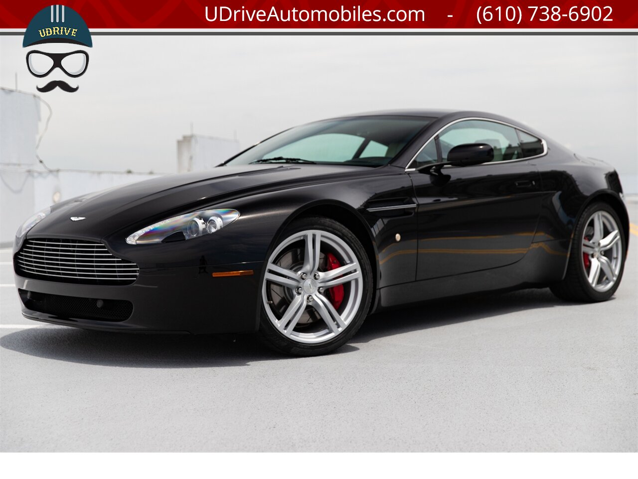 2009 Aston Martin Vantage 6 Speed Manual 1 Owner 12k Miles Sprts Pack NAV  $136,470 MSRP Red Calipers - Photo 1 - West Chester, PA 19382