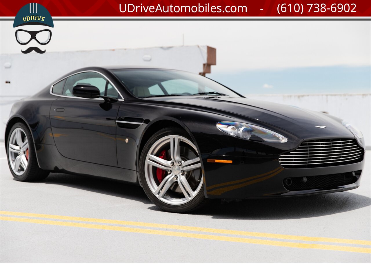2009 Aston Martin Vantage 6 Speed Manual 1 Owner 12k Miles Sprts Pack NAV  $136,470 MSRP Red Calipers - Photo 3 - West Chester, PA 19382