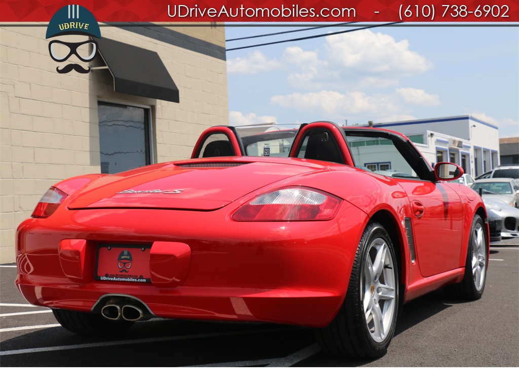 2006 Porsche Boxster S 13k Miles 6 Speed Guards Red over Black   - Photo 16 - West Chester, PA 19382