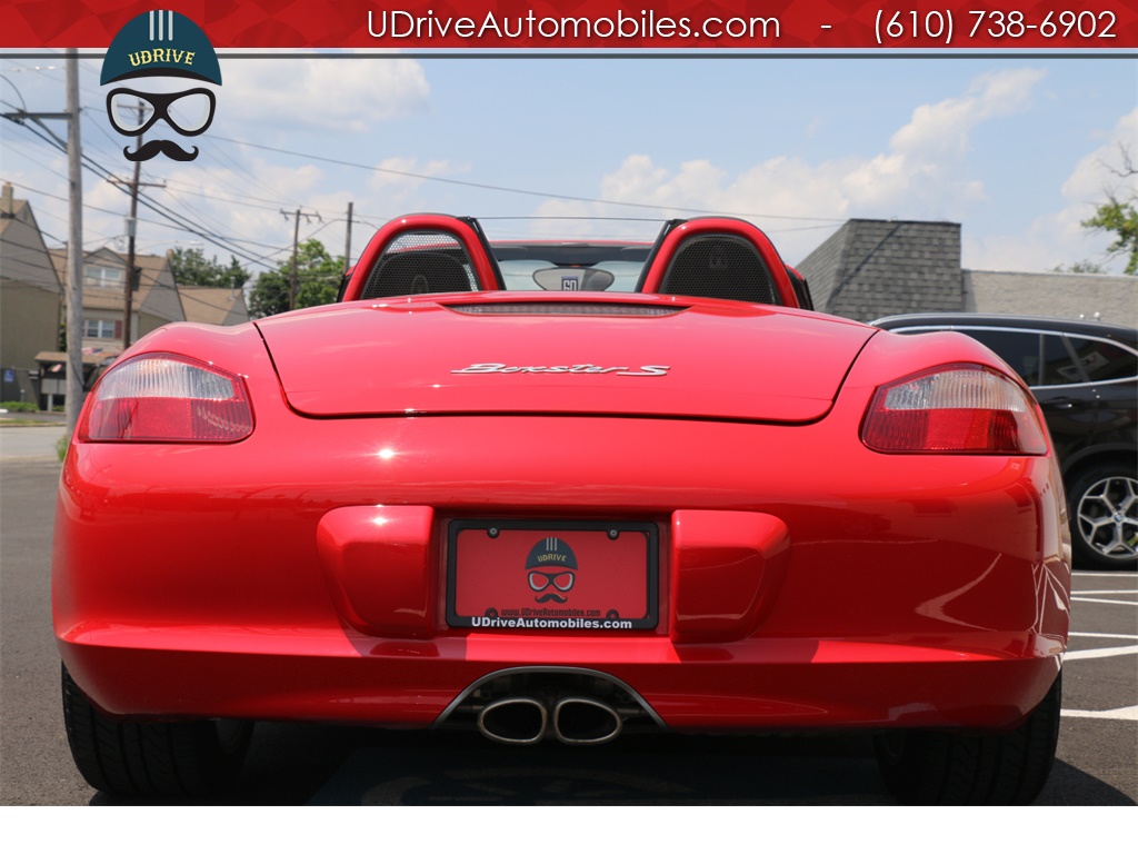 2006 Porsche Boxster S 13k Miles 6 Speed Guards Red over Black   - Photo 17 - West Chester, PA 19382