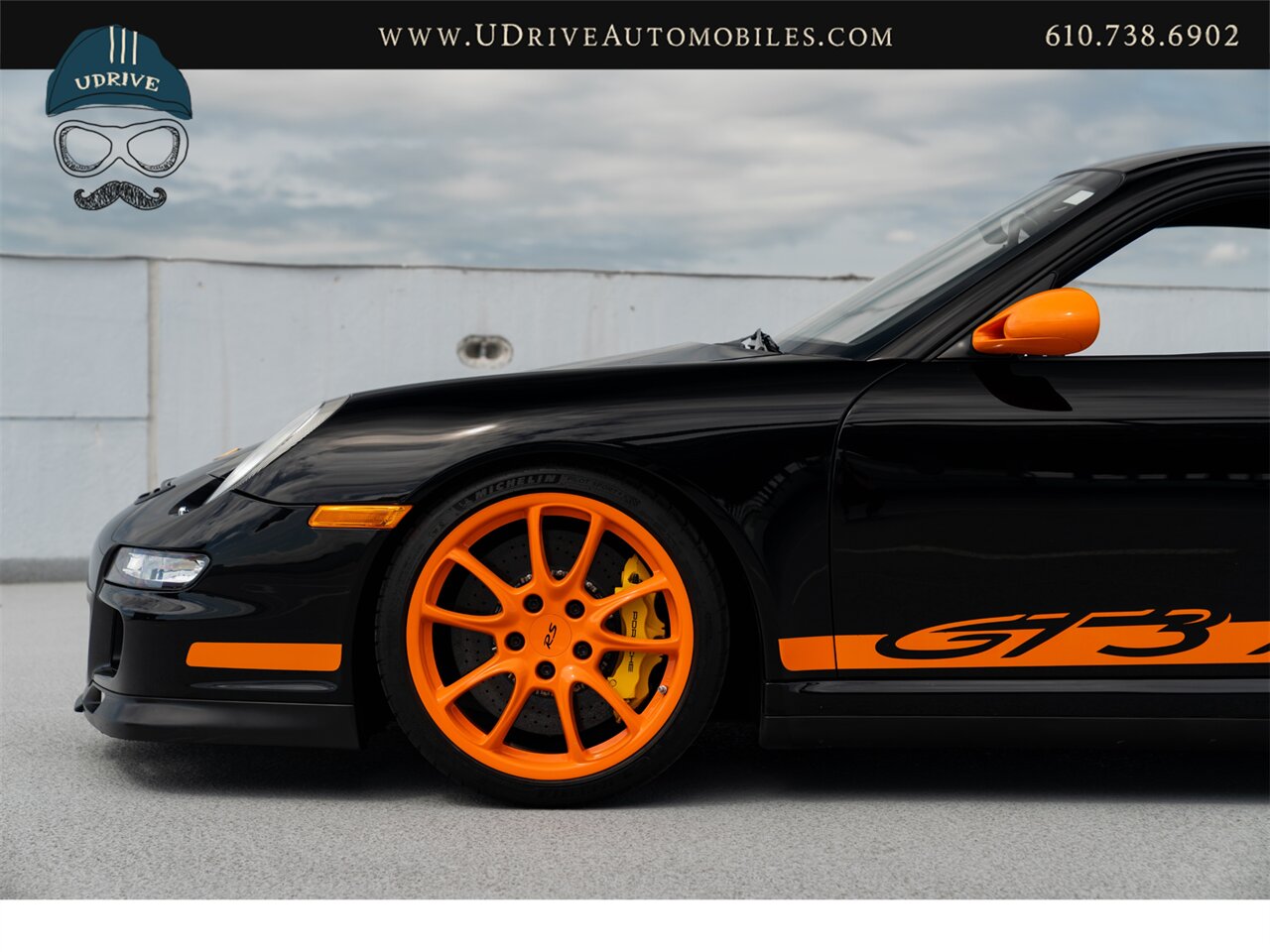 2007 Porsche 911 GT3 RS PCCB's Orange Deviating Stitching Carbon  Fiber Sport Chrono Full Lthr High $151k MSRP - Photo 10 - West Chester, PA 19382