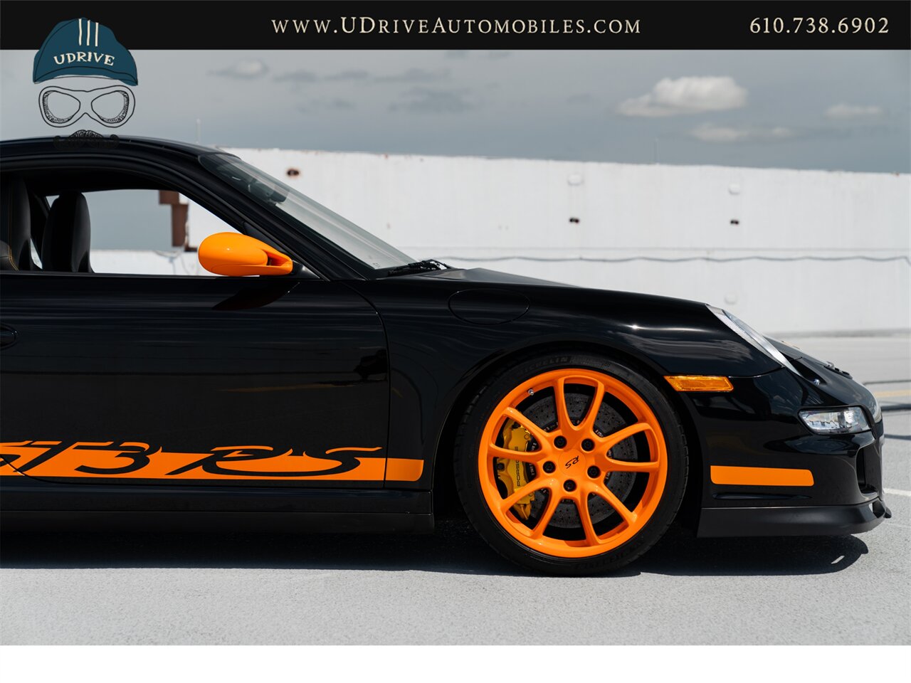 2007 Porsche 911 GT3 RS PCCB's Orange Deviating Stitching Carbon  Fiber Sport Chrono Full Lthr High $151k MSRP - Photo 17 - West Chester, PA 19382