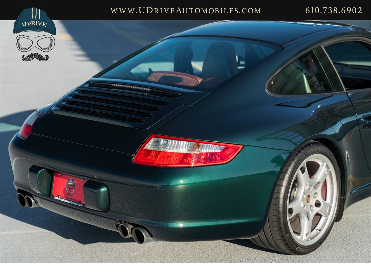 2007 Porsche 911 Carrera S 6Spd 997S RARE X51 Power Kit 381hp  1 of a Kind Forest Green over Blk/Terracotta Chrono Adap Sport Sts $113k MSRP - Photo 19 - West Chester, PA 19382