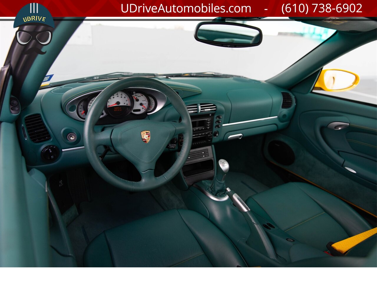 2003 Porsche 911 996 Turbo X50 6Sp Nephrite Green Lthr 9k Miles  Deviating Yellow Stitching Collector Grade BACK AGAIN - Photo 28 - West Chester, PA 19382