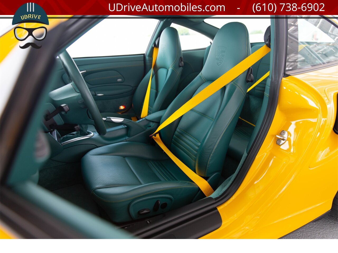 2003 Porsche 911 996 Turbo X50 6Sp Nephrite Green Lthr 9k Miles  Deviating Yellow Stitching Collector Grade BACK AGAIN - Photo 27 - West Chester, PA 19382