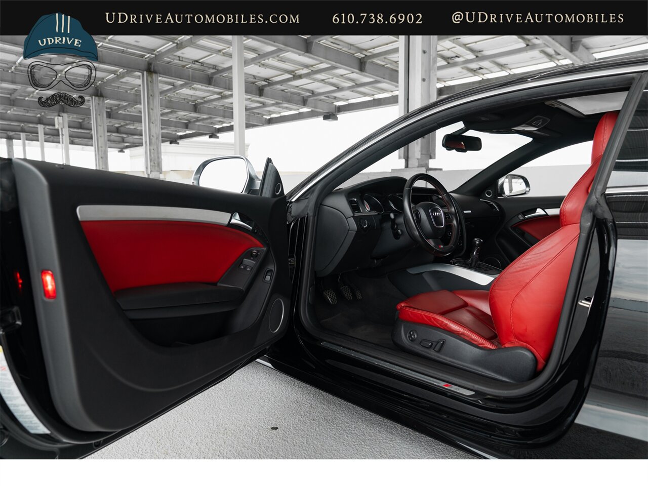 2008 Audi S5 Quattro  6 Speed Manual Magma Red Leather - Photo 30 - West Chester, PA 19382