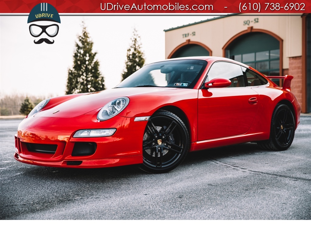 2006 Porsche 911 997 6 Speed Aerokit Bose Htd Sts 19's Red Belts  2 Sets of Wheels - Photo 1 - West Chester, PA 19382