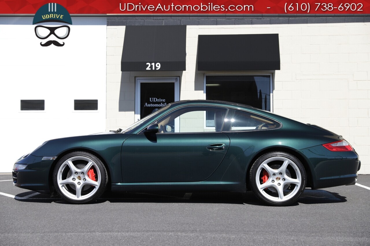 2007 Porsche 911 911S Tiptronic Coupe Serv Hist Forest Green   - Photo 7 - West Chester, PA 19382