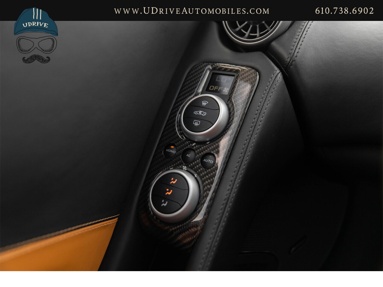 2013 McLaren MP4-12C Spider 1 Owner 6k Miles Carbon Fiber Full Leather  Sapphire Black over Natural Tan Leather - Photo 36 - West Chester, PA 19382