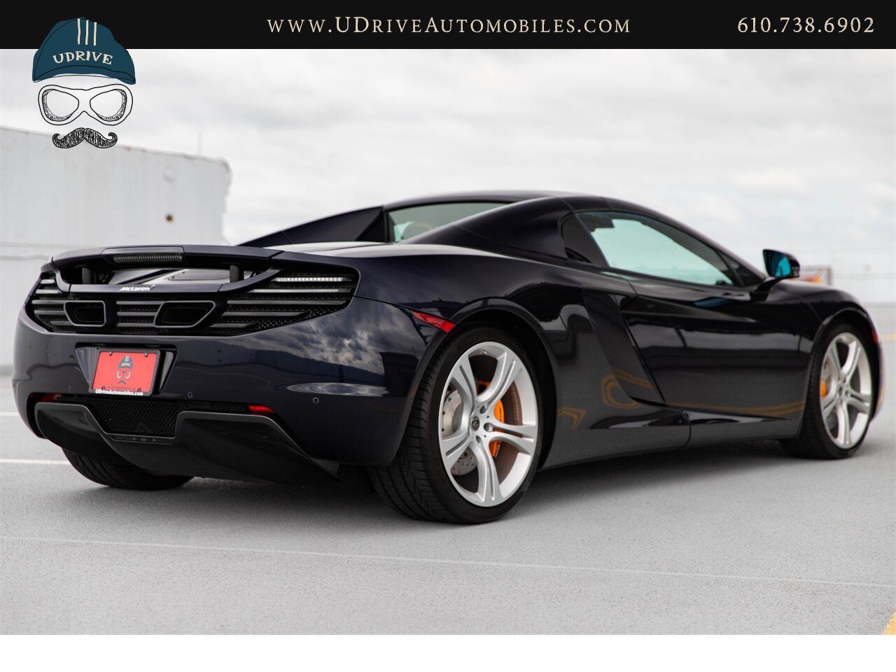 2013 McLaren MP4-12C Spider 1 Owner 6k Miles Carbon Fiber Full Leather  Sapphire Black over Natural Tan Leather - Photo 20 - West Chester, PA 19382