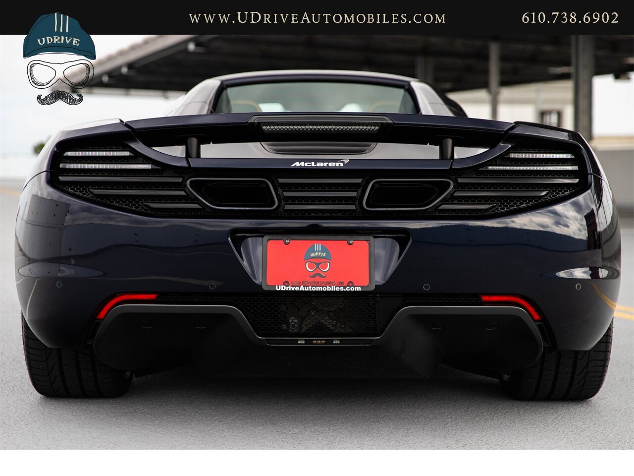 2013 McLaren MP4-12C Spider 1 Owner 6k Miles Carbon Fiber Full Leather  Sapphire Black over Natural Tan Leather - Photo 22 - West Chester, PA 19382