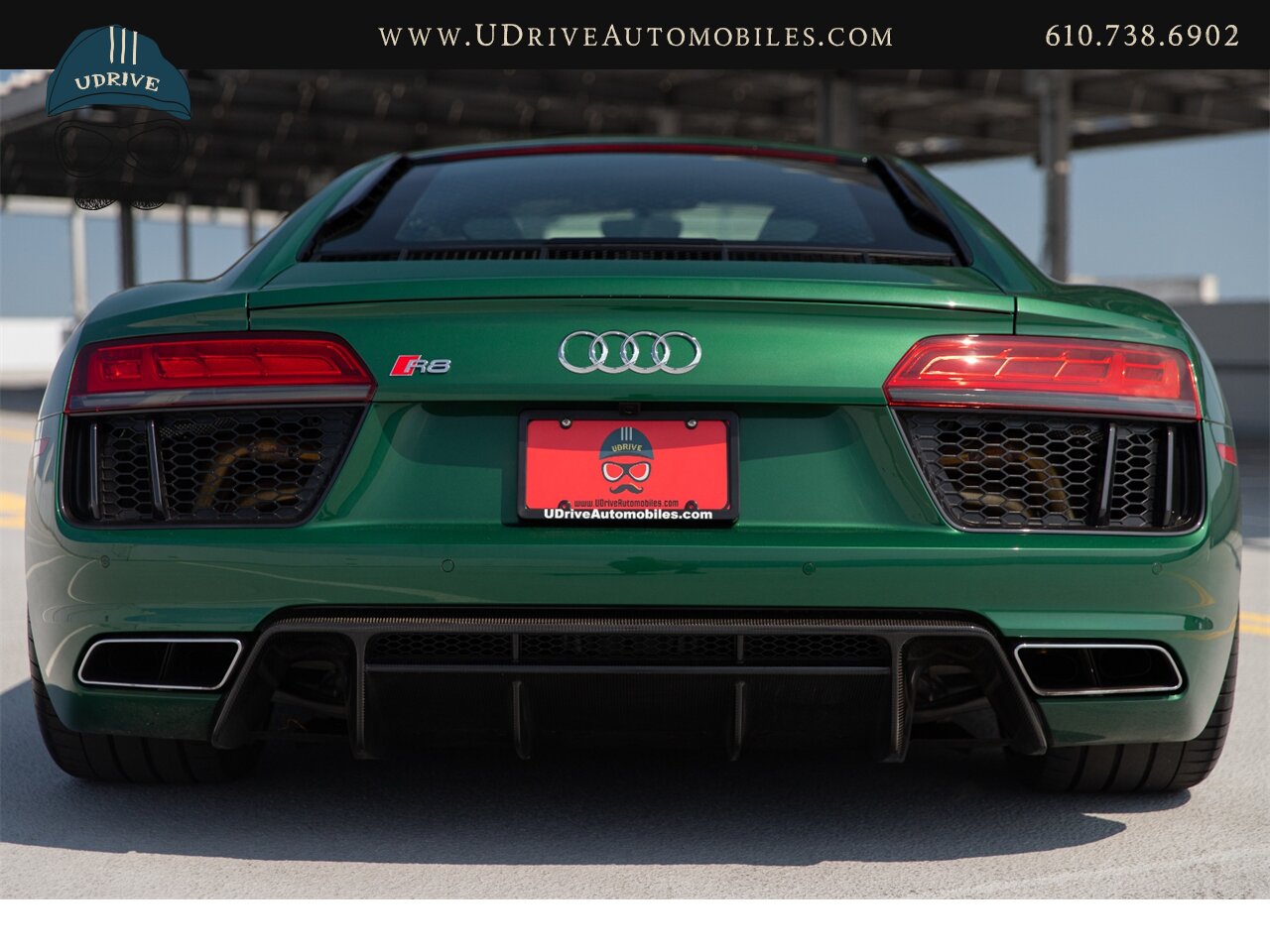 2017 Audi R8 Audi Exclusive Avocado Green Vermont Brown Leather  Diamond Stitching V10 Carbon Fiber - Photo 24 - West Chester, PA 19382