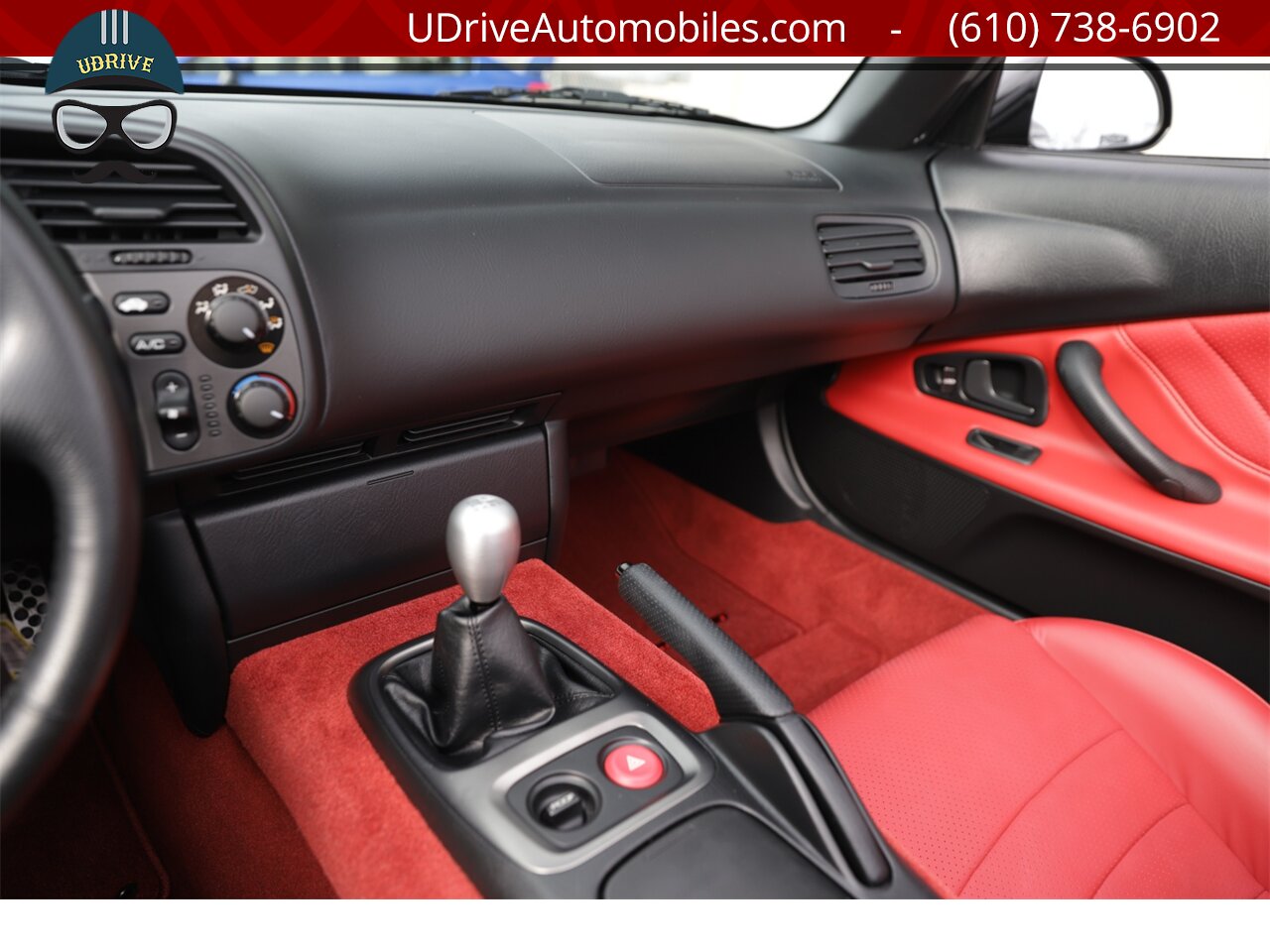 2000 Honda S2000 3k Miles Berlina Black over Red Leather   - Photo 32 - West Chester, PA 19382