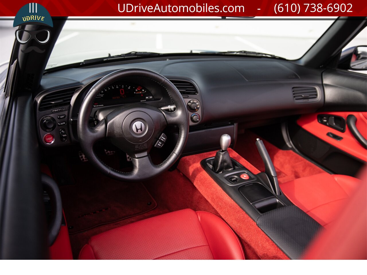 2000 Honda S2000 3k Miles Berlina Black over Red Leather   - Photo 6 - West Chester, PA 19382